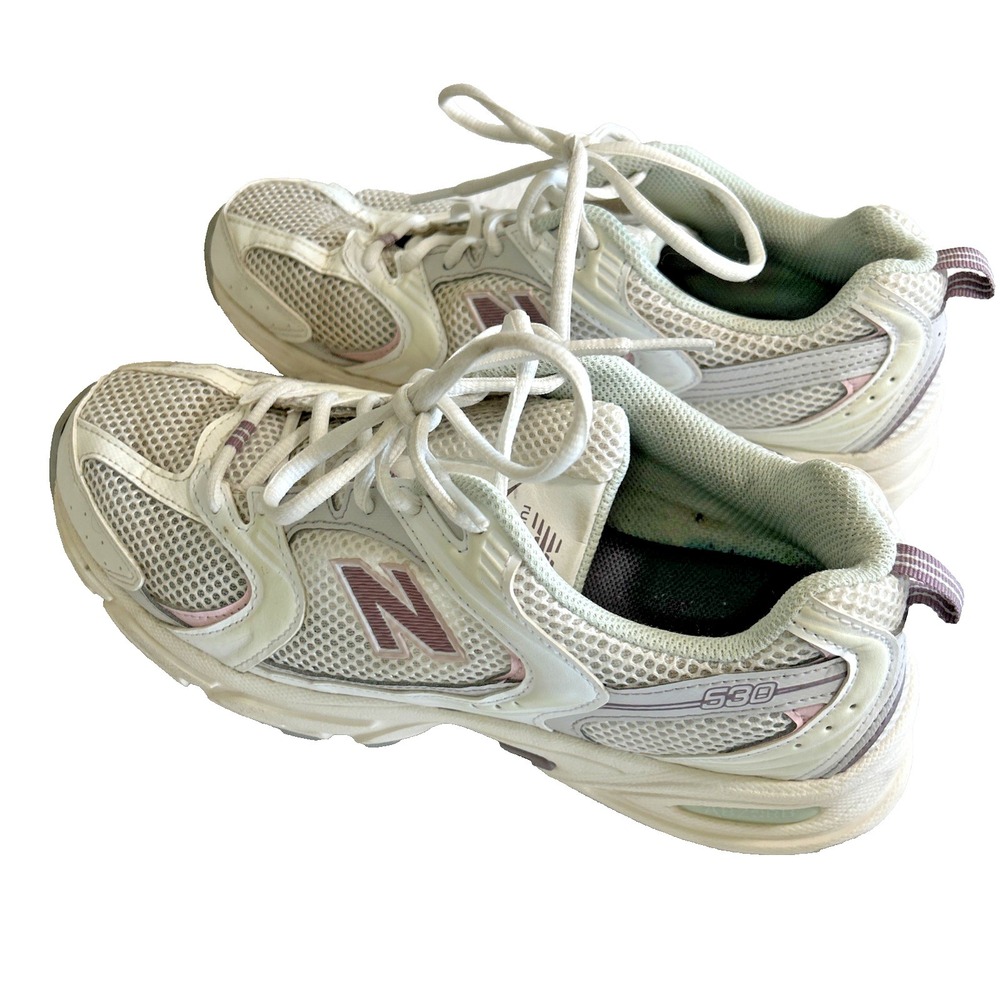 NEW BALANCE 530 Shoes Mens Size 9.5 Womens Size 11 Sea Salt White Running Gym